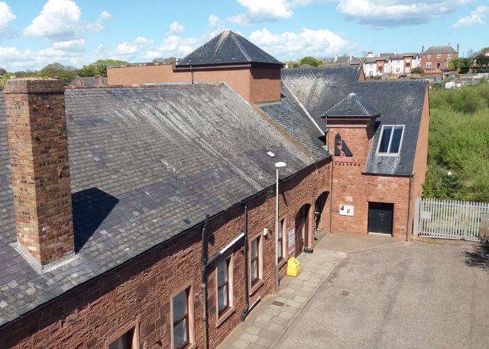 Exterior view of the Abbey Theatre, Arbroath