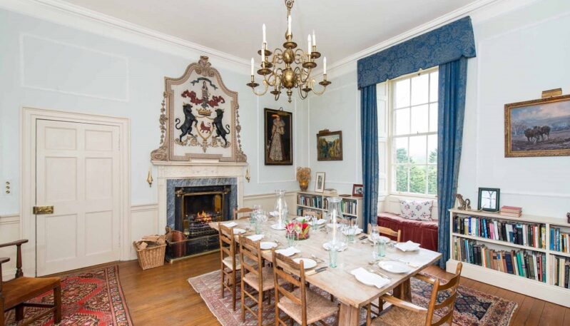 Dining Room at Airlie Castle