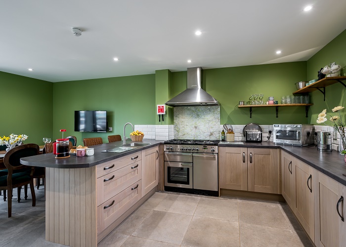 Kitchen at Auchlishie Apartment near Kirriemuir