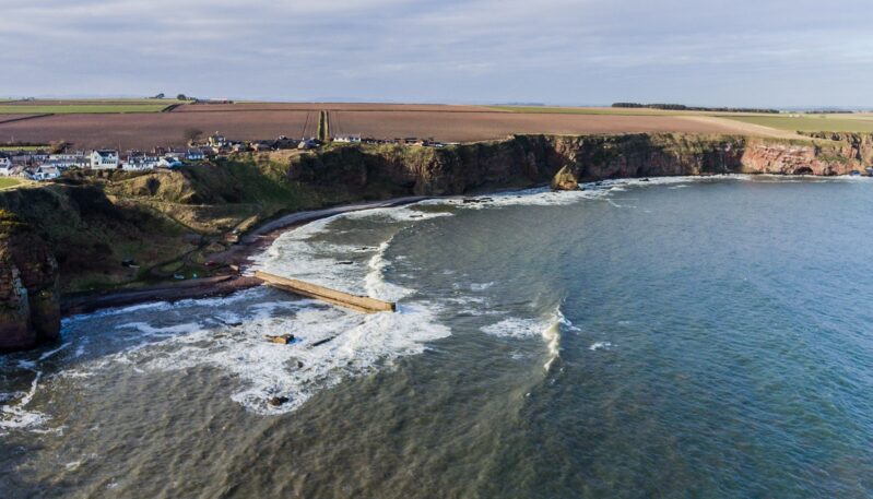 Auchmithie Beach, near Arbroath