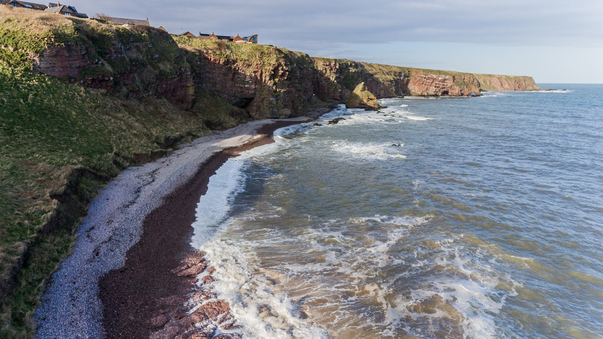 Auchmithie Beach, near Arbroath