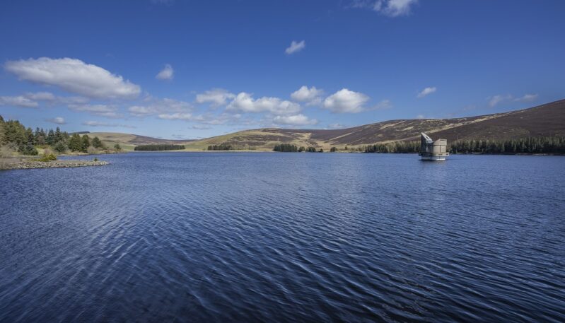 Backwater Reservoir, near Kirriemuir