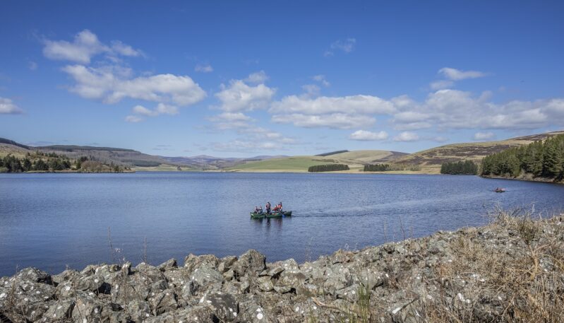 Backwater Reservoir, near Kirriemuir
