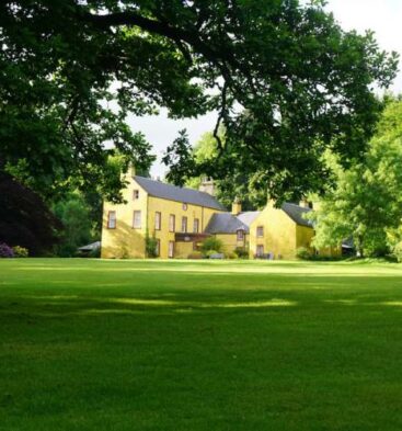 Exterior view of Balnaboth House near Kirriemuir
