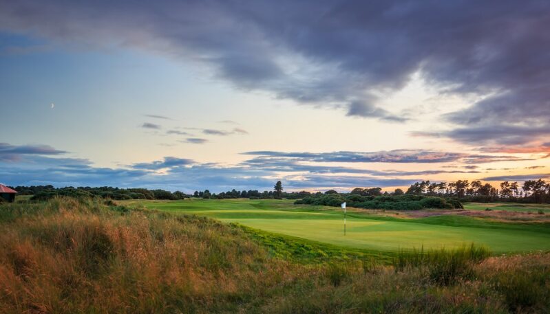 The Carnoustie Burnside Course at Carnoustie Golf Links