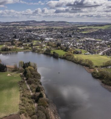 Carnoustie to Forfar Biking Route