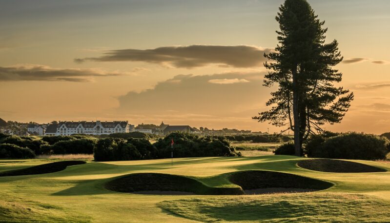 The Carnoustie Championship Course at Carnoustie Golf Links
