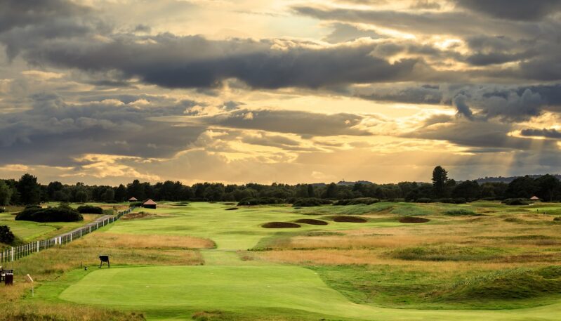 The Carnoustie Championship Course at Carnoustie Golf Links