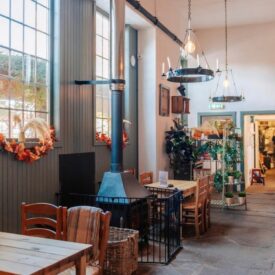 Cafe at Charleton Farm, near Montrose