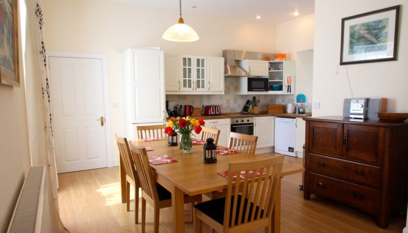 Kitchen at Chauffeur’s Cottage near Arbroath