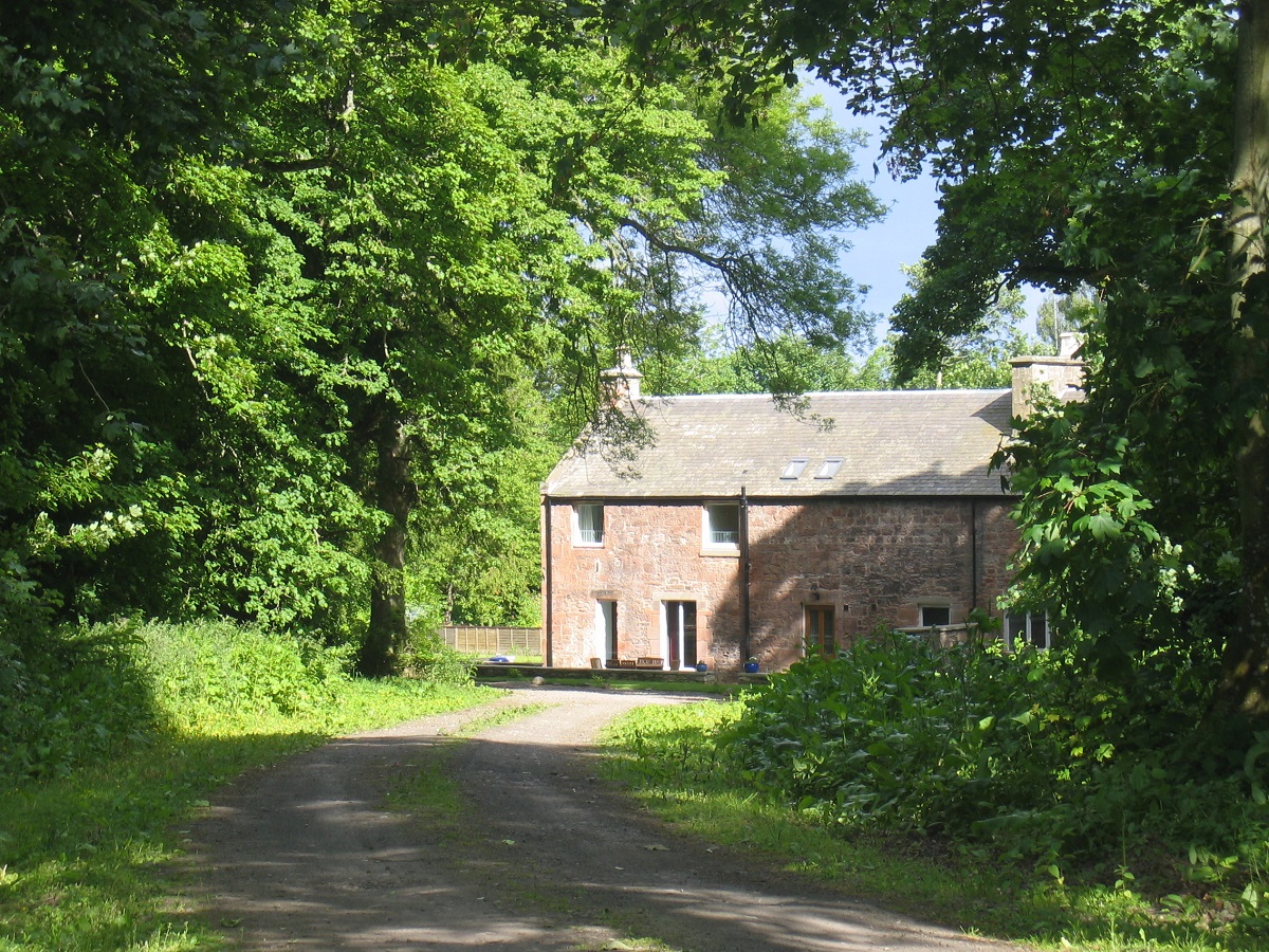 Exterior view of Chauffeur’s Cottage near Arbroath