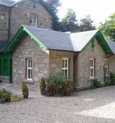 Exterior view of Courtyard Cottage near Forfar