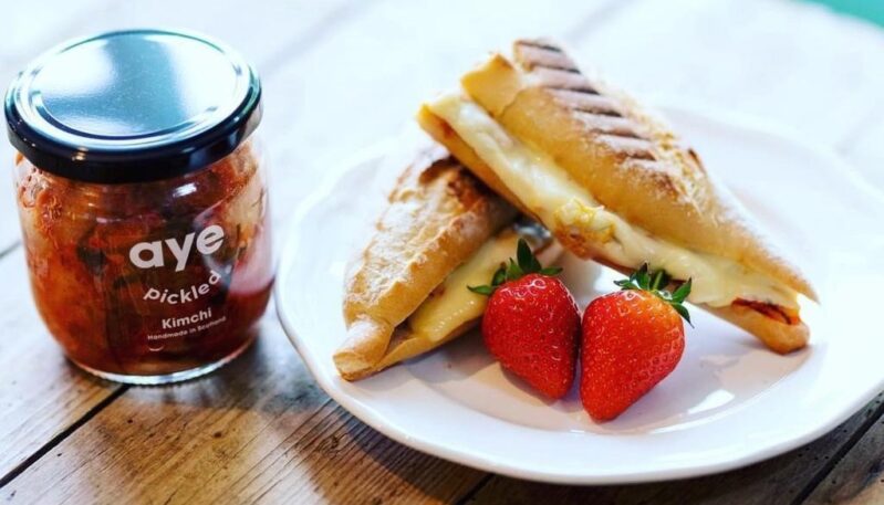 Panini at East Scryne Fruit Farm Shop & Tearoom