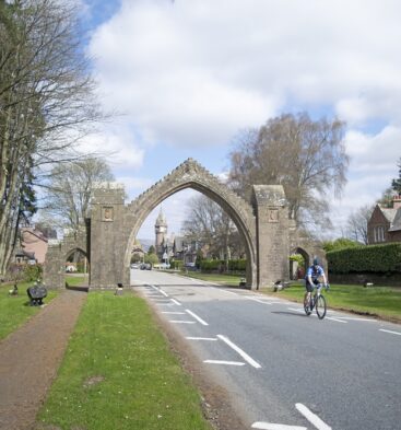 Edzell to Inchbare Circuit Biking Route
