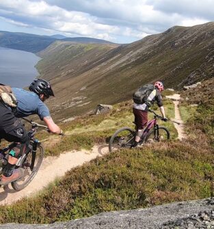Glen Doll, Loch Muick and The Capel Mounth Biking Route
