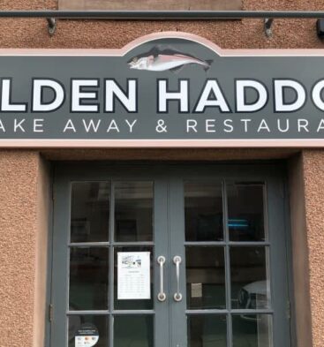 Golden Haddock Fish and Chip shop in Arbroath