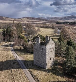 Invermark Castle, near Edzell