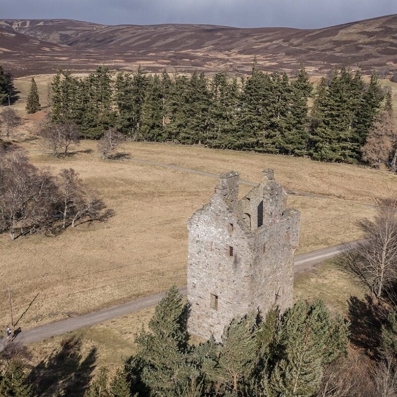 Invermark Castle, near Edzell