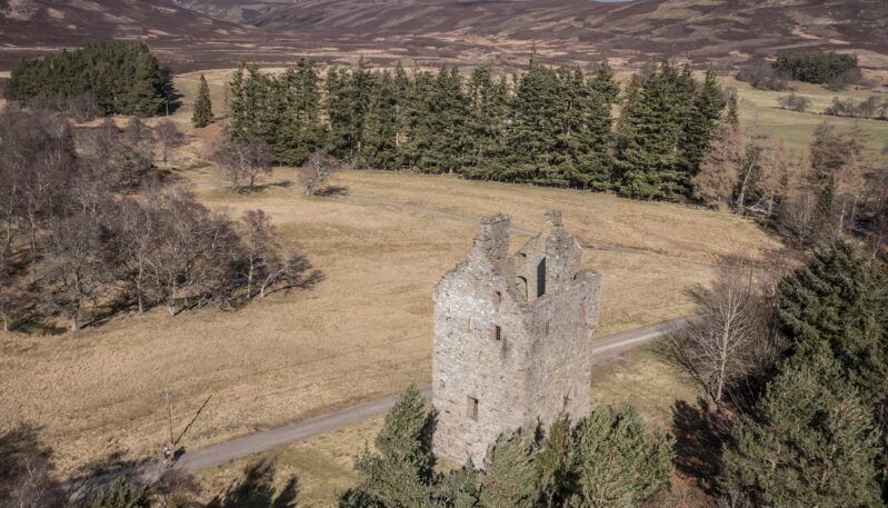 Invermark Castle, near Edzell