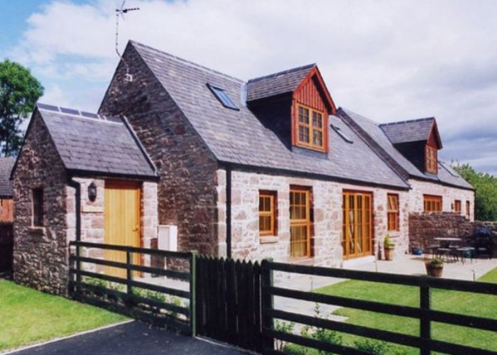 Exterior view of Kalulu House near Forfar