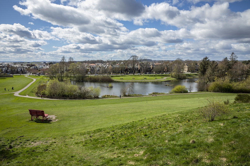 Keptie Pond to Letham Grange Biking Route