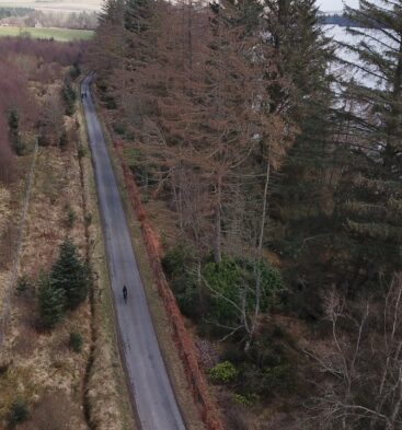 Loch of Lintrathen Biking Route