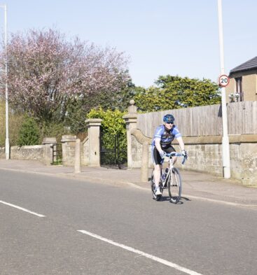 Monifieth to Carrot Hill Biking Route