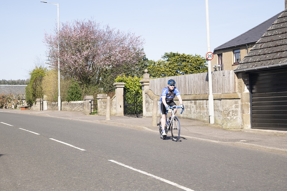 Monifieth to Carrot Hill Biking Route