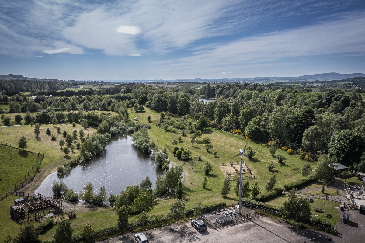 Murton Farm and Nature Reserve, near Forfar