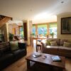 Open plan living area at Kinblethmont Coach House