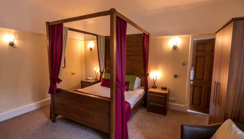 Bedroom at Park Hotel in Montrose