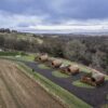 Glamping pods at Peel Farm near Kirriemuir