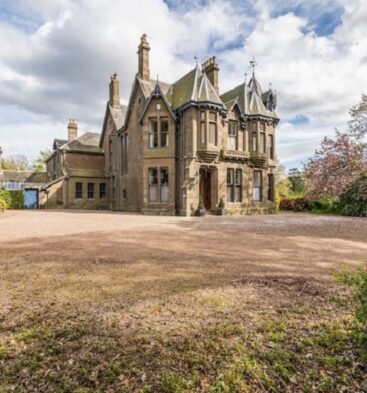 Exterior view of Ravensby Hall in Carnoustie