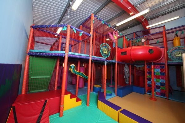 Soft play at Red Lion Holiday Park in Arbroath