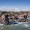 Arbroath Seaton Cliffs, Angus, Scotland