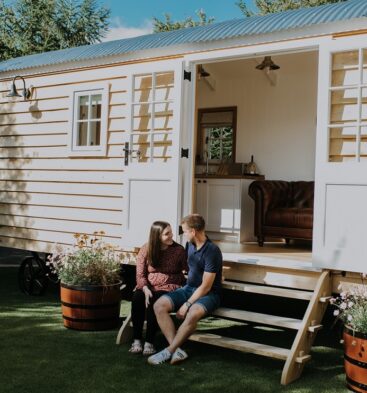 Shepherds Hut at Forbes of Kingennie