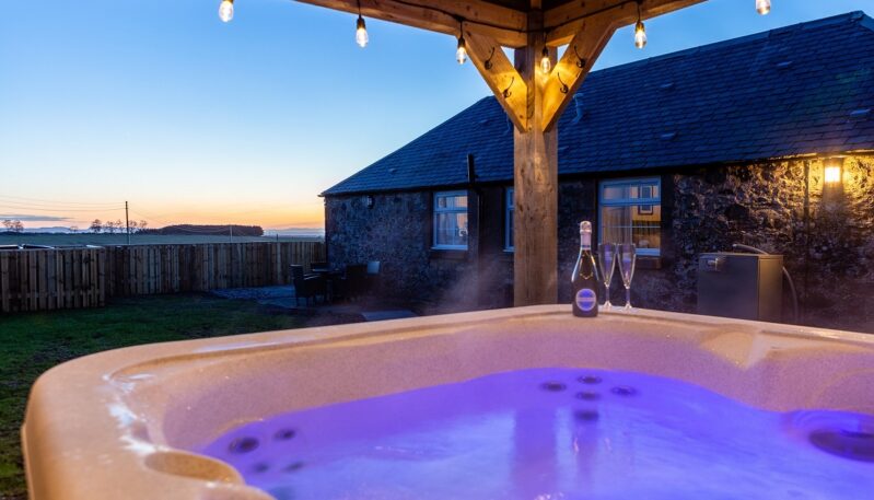 Sportsman's Lodge self catering accommodation, near Kirriemuir