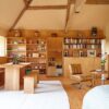 Open plan living at Stable Studio near Kirriemuir