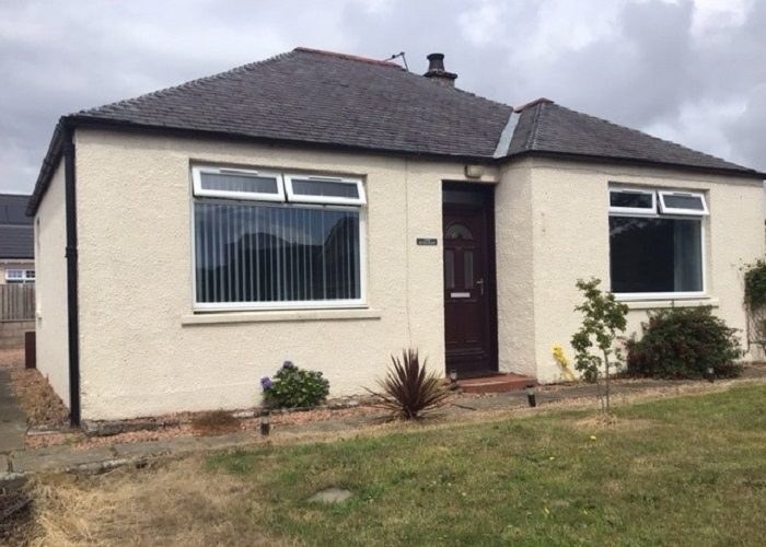 Exterior view of The Bungalow in Carnoustie