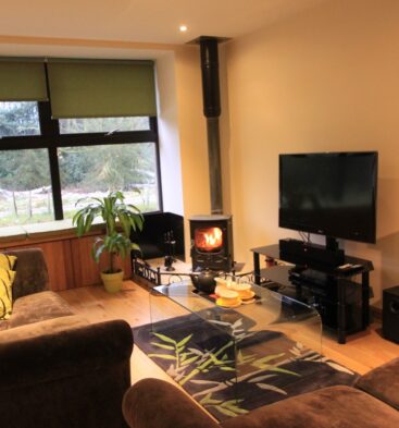 Living room at The Stables near Arbroath