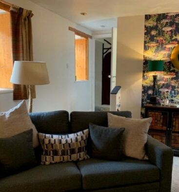 Living room at The Wee Anchor in Arbroath