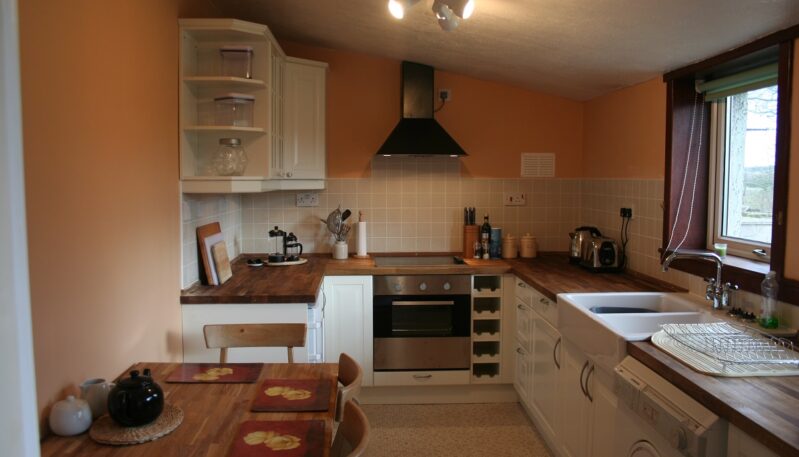 Kitchen at The West Lodge near Arbroath