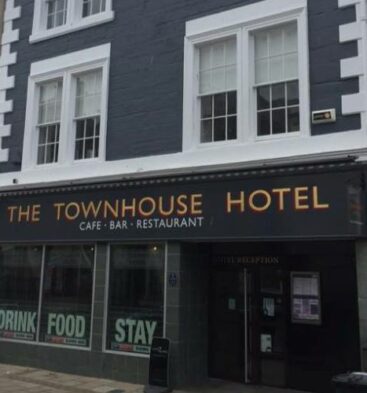 Exterior view of Townhouse Hotel in Arbroath