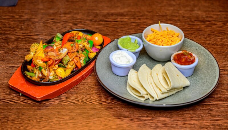 Fajitas at the Townhouse Hotel, Arbroath