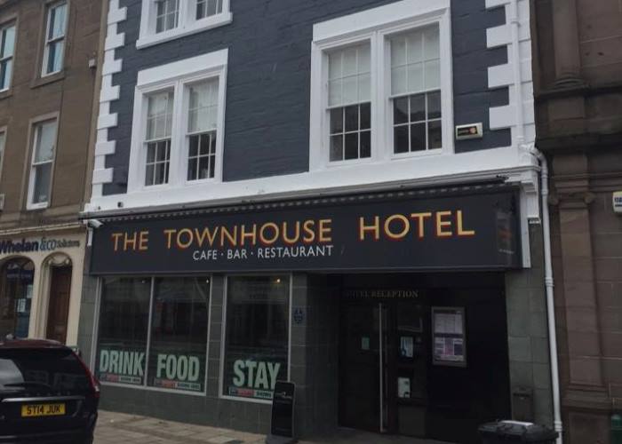 Exterior view of Townhouse Hotel in Arbroath
