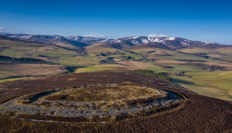 White Caterthun, near Edzell