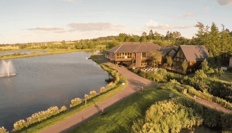 Aerial view of Forbes of Kingennie Country Resort