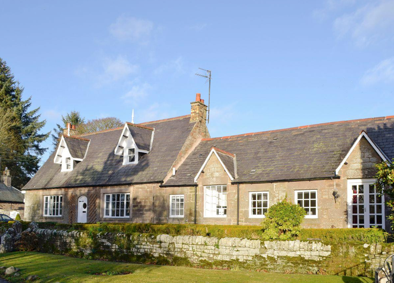 Exterior view of Smithy House near Forfar