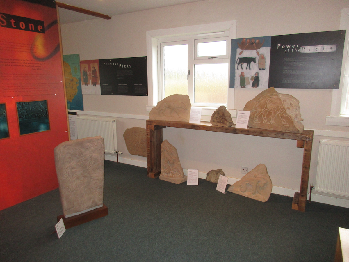 The Pictish Room, Aberlemno, near Forfar